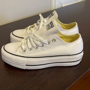 COPY - White platform converse